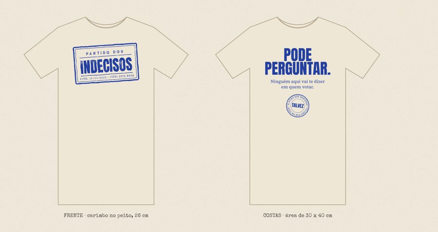 Camiseta da equipe