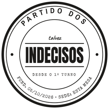 Logo redondo preto